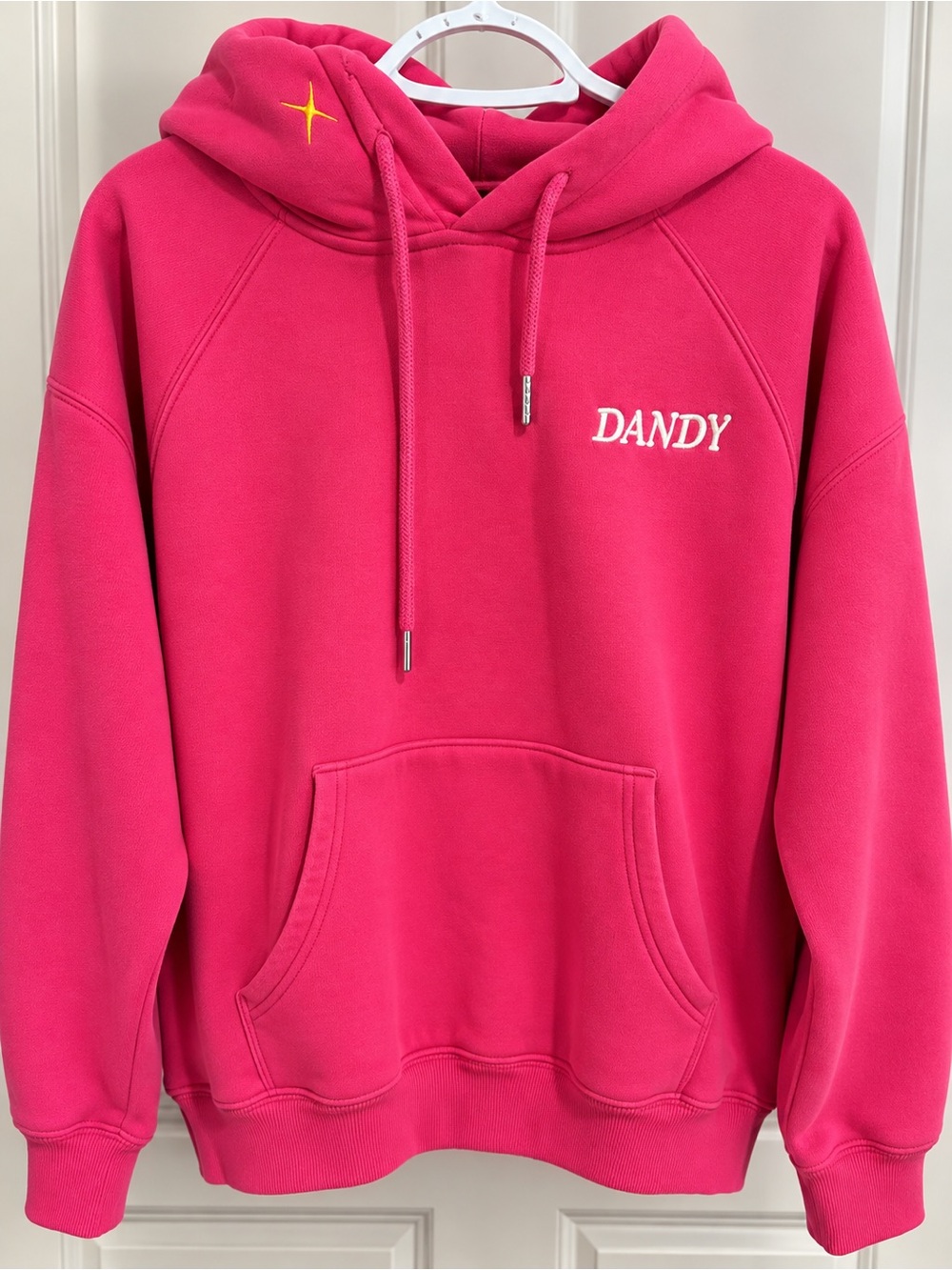 Women's Hot Pink Pullover Hoodie